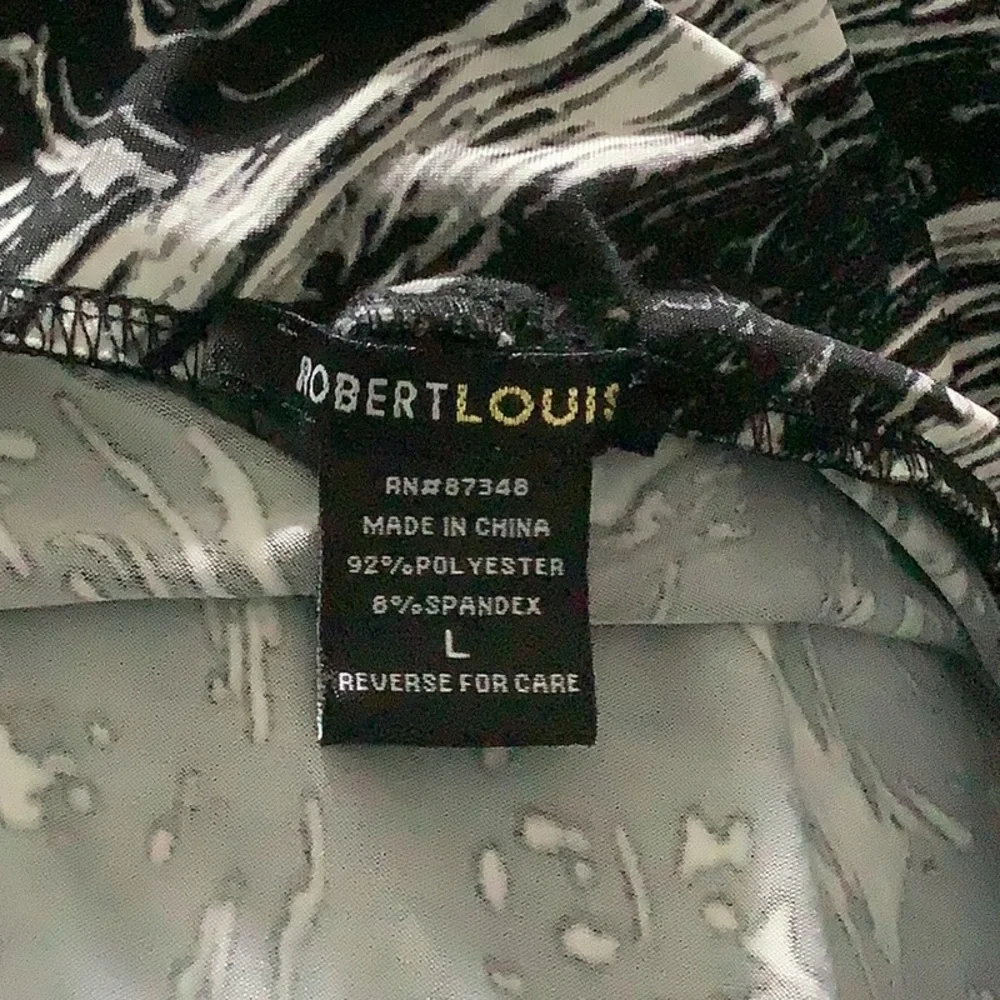 ROBERT LOUIS SPLATTER PAINT DESIGN WIDE LEG PANTS🇺🇸 - Picture 4 of 5